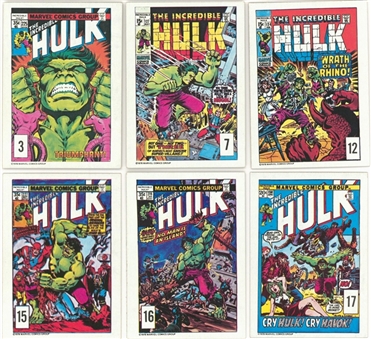1978 Drakes Cakes "The Incredible Hulk" Complete Set (24)